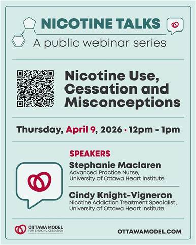 Nicotine Talks: A Public Webinar Series
